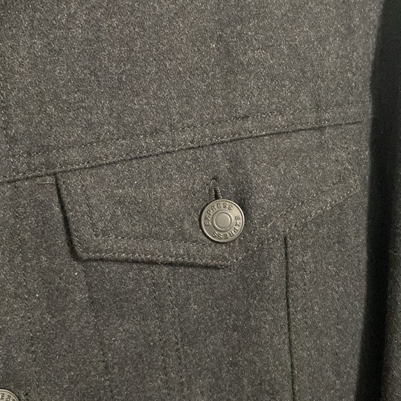 Express Sherpa lined Wool Jacket - Picture 4 of 12